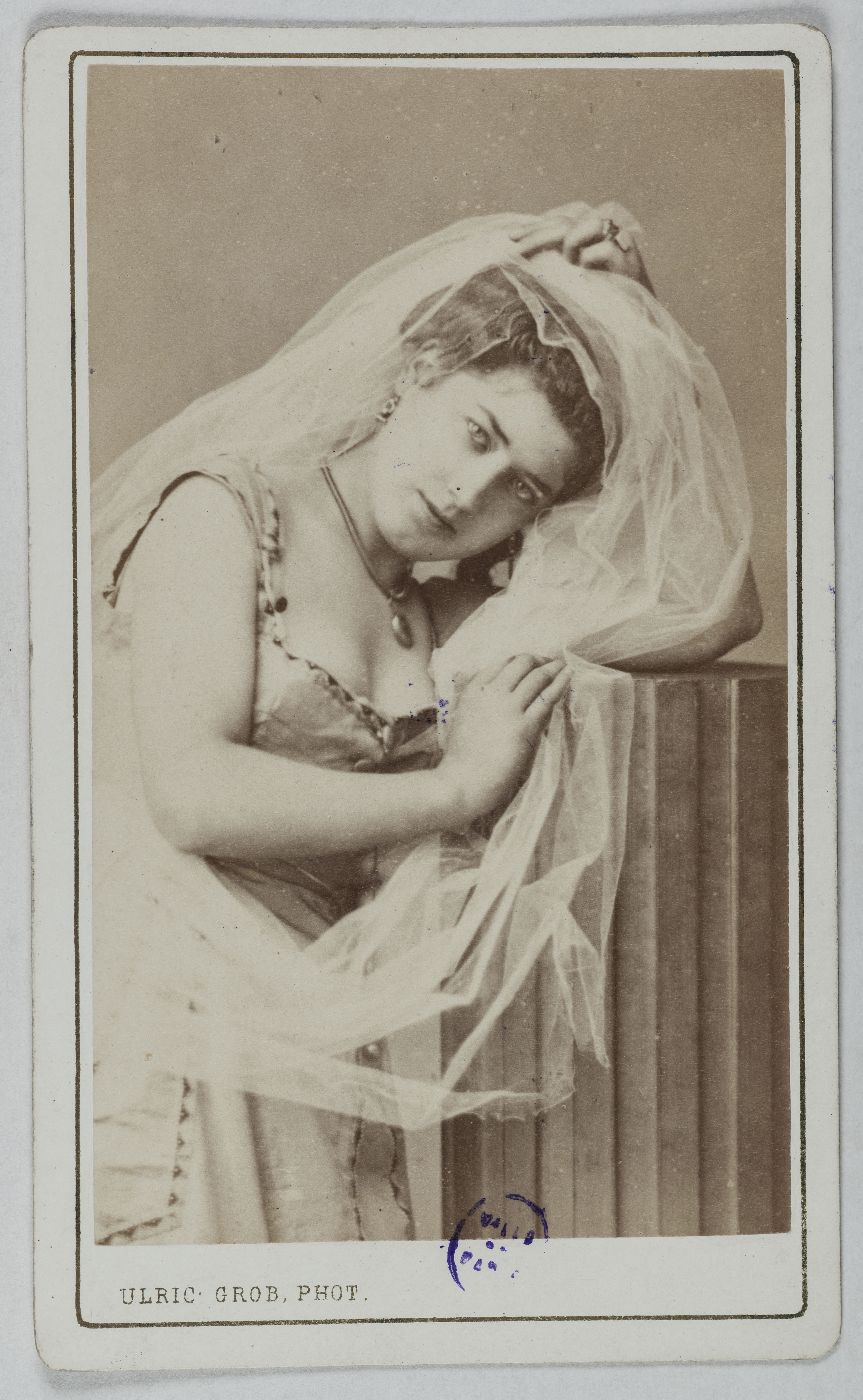 Ulric Grob, Portrait de Gabrielle (actrice au théâtre des Variétés)