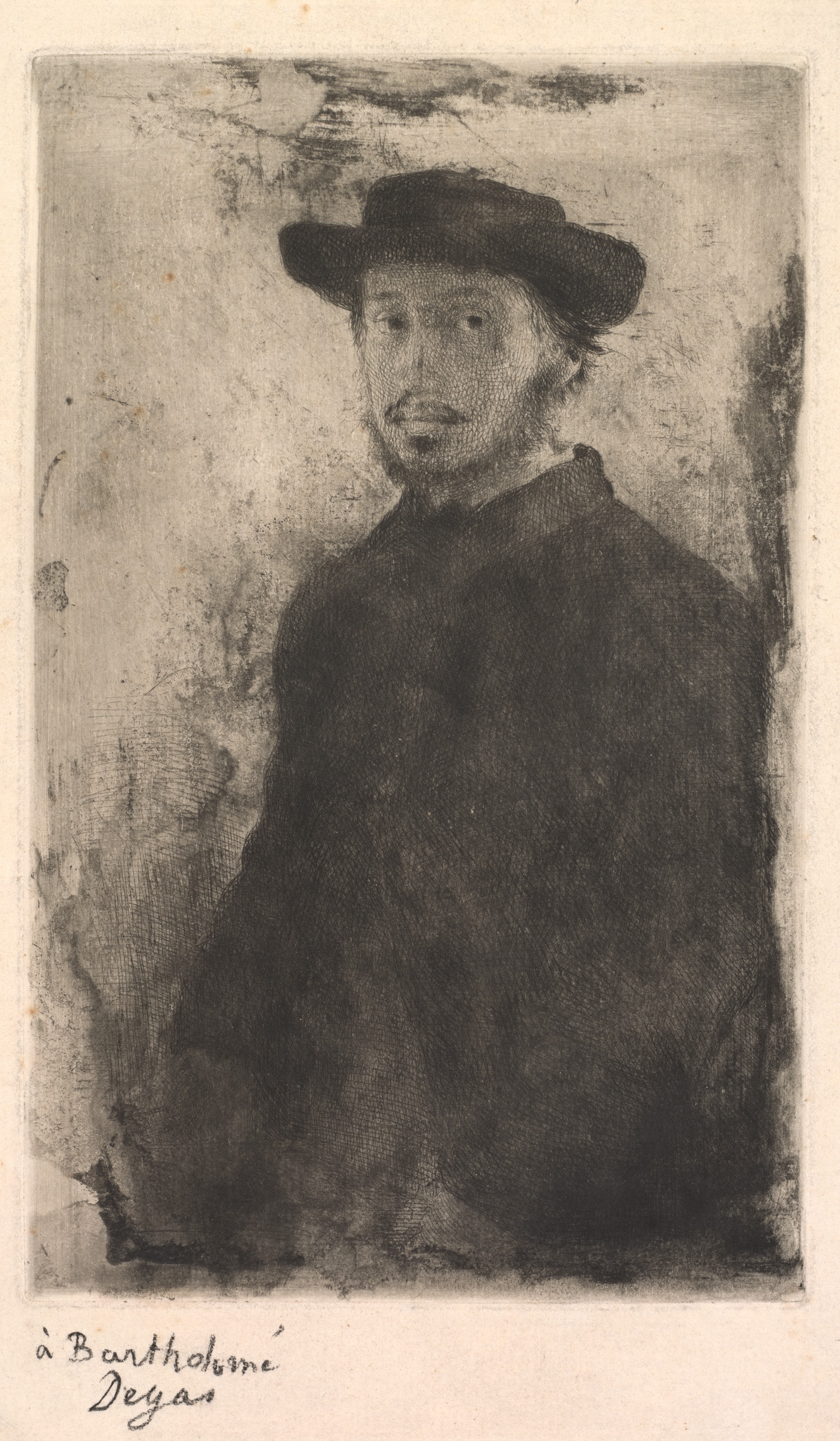 Edgar Degas, Self-Portrait