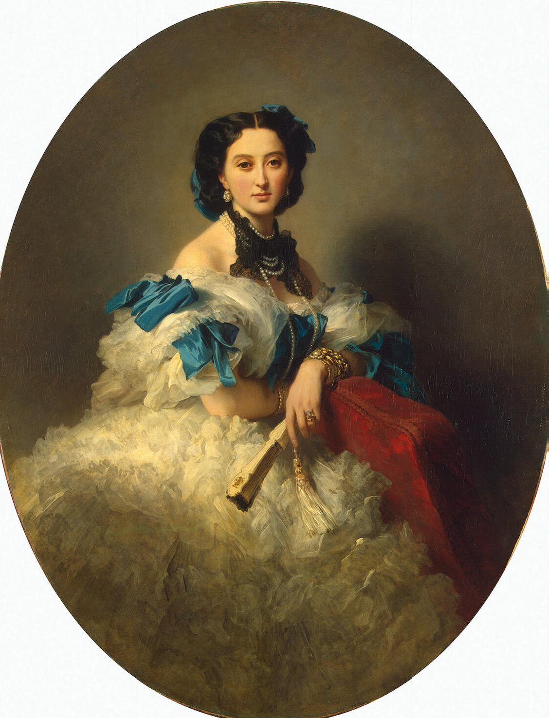 Franz Xaver Winterhalter, Portrait of Countess Varvara Musina-Pushkina