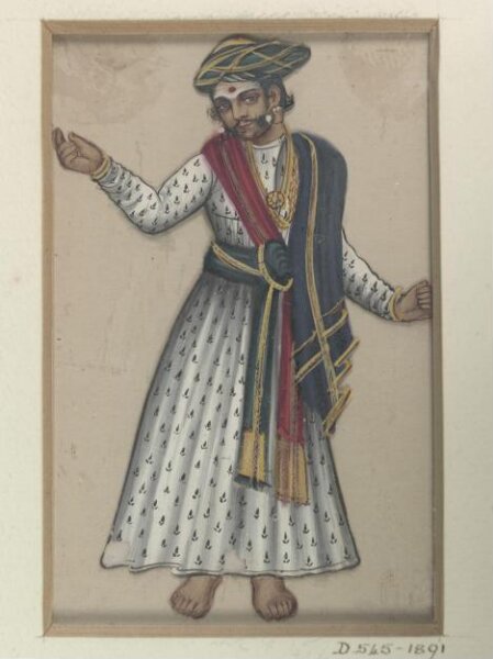 Unknown, One of twenty-two paintings depicting occupations, methods of transport and local monuments.