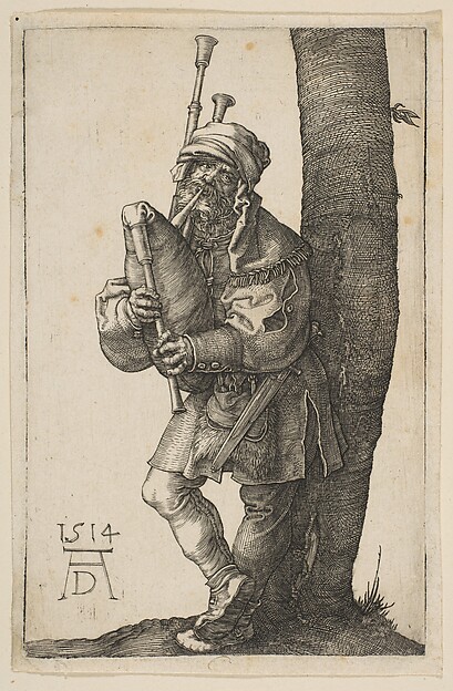 Albrecht Dürer, The Bagpiper