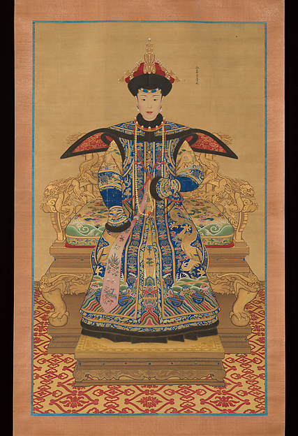 Unidentified artist, Portrait of a Qianlong Empress