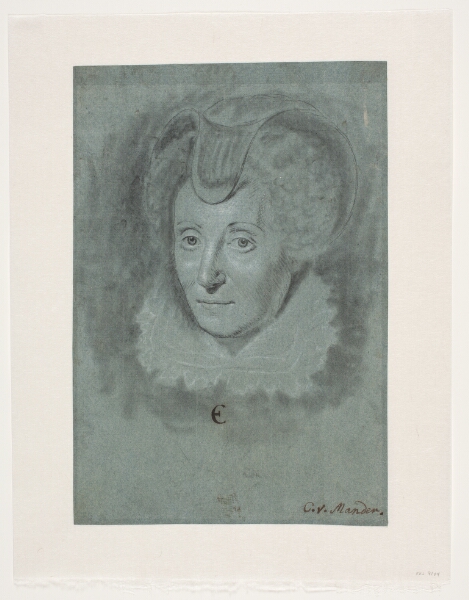 Karel van Mander III, Dameportræt. Louise de Coligny.