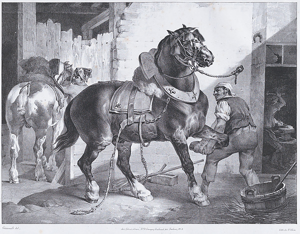 Théodore Géricault, The French Blacksmith