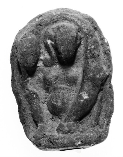 Unknown, Relief with Grotesque Phallic Figure of Horus