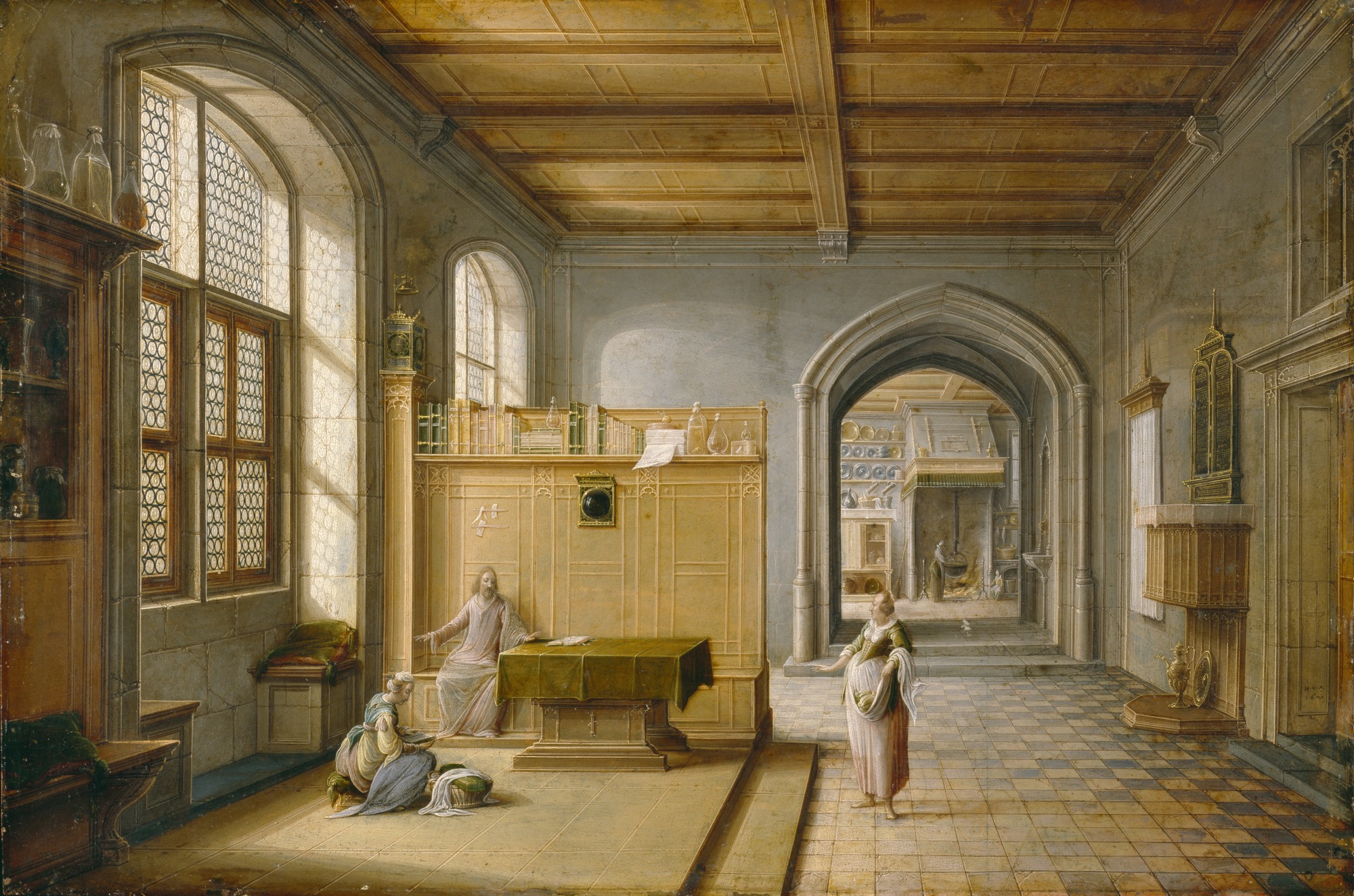 Hendrik van Steenwijk II, Christ in the House of Martha and Mary