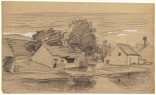 Charles-François Daubigny, The Hamlet of Optevoz