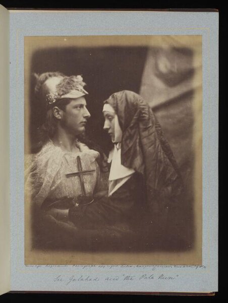 Cameron, Julia Margaret, Sir Galahad and the Pale Nun