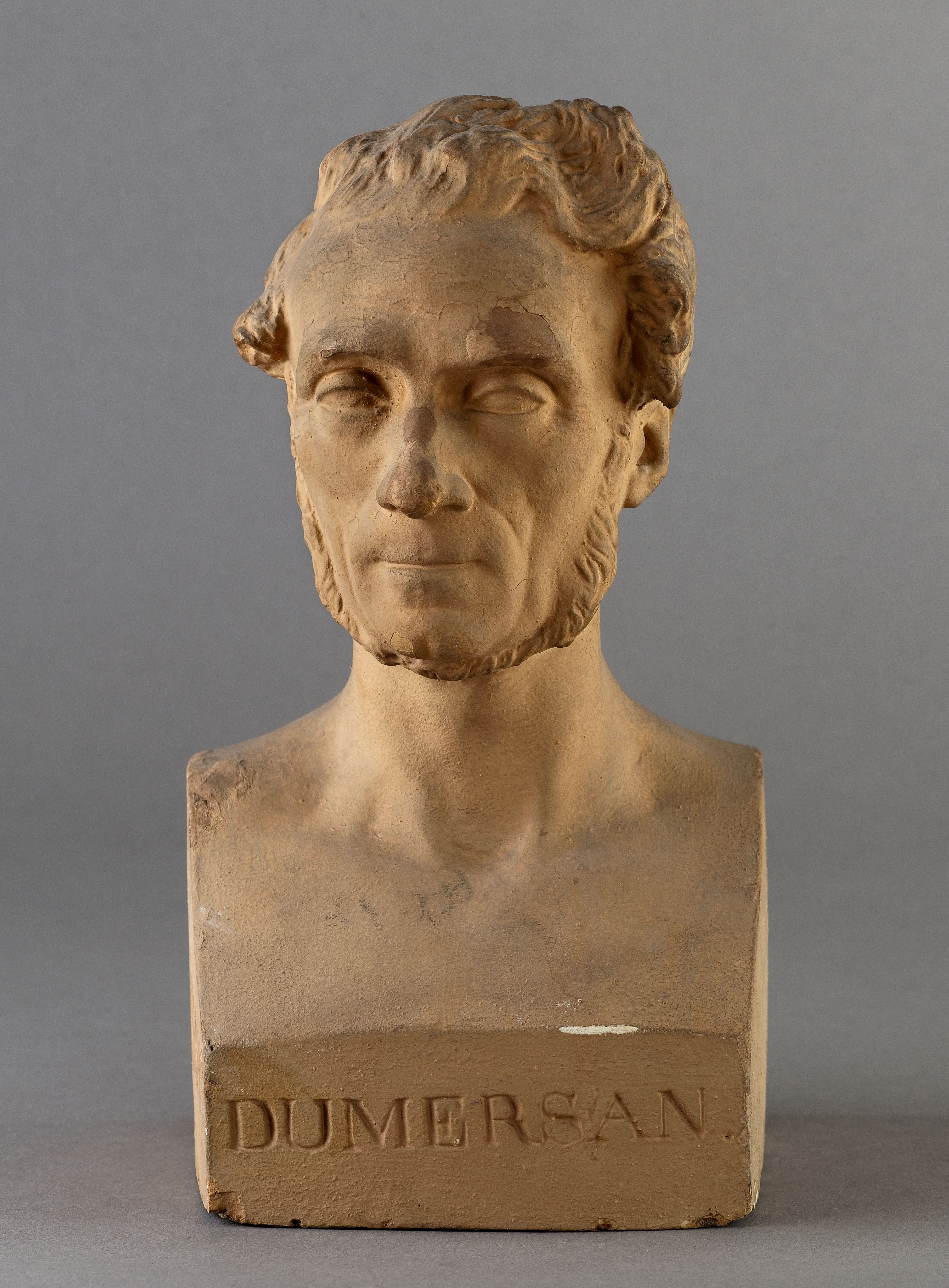 Jean Pierre Dantan, Portrait sérieux de l'auteur dramatique Théophile Marion, dit Dumersan (1780-1849)