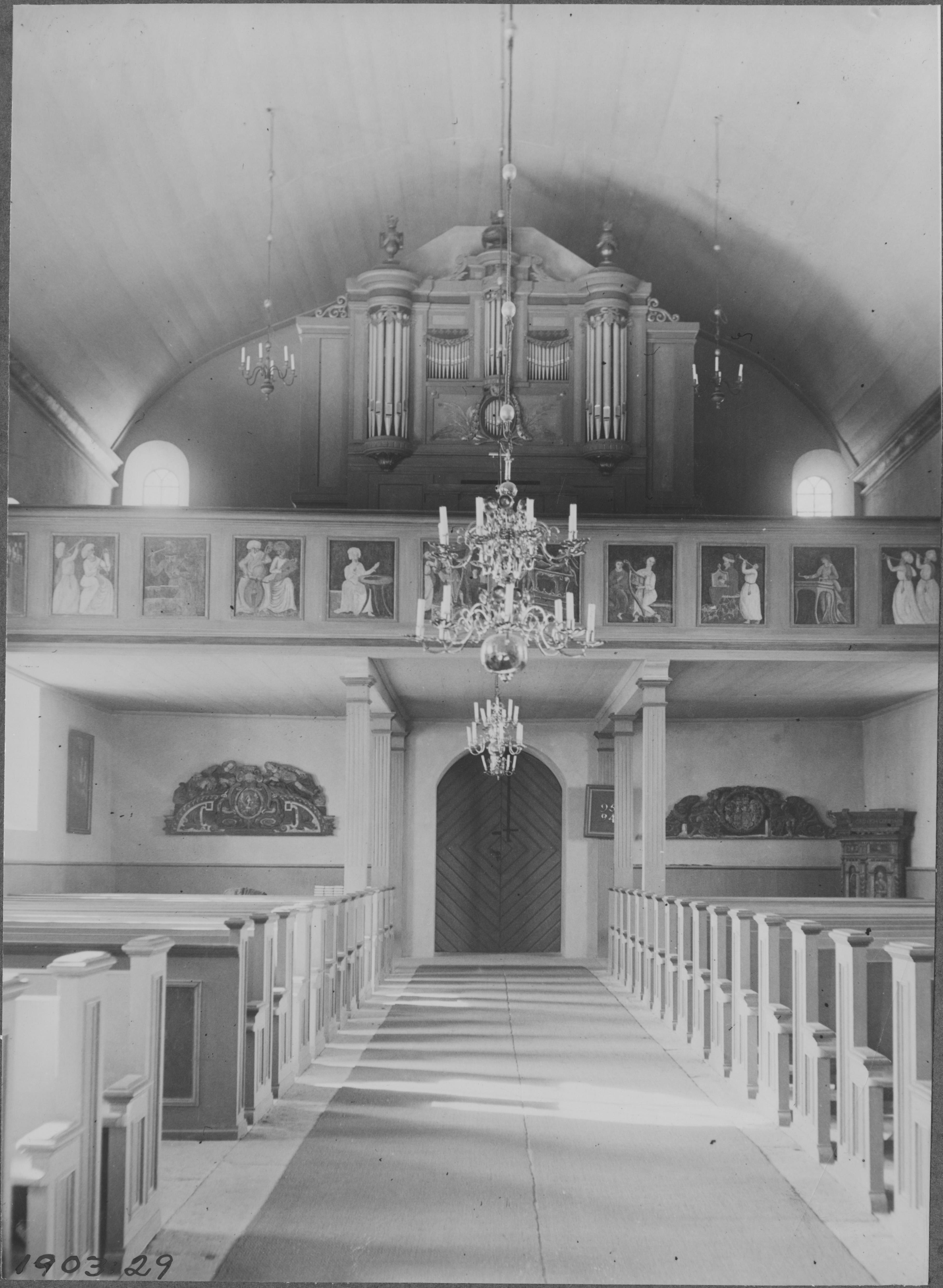 Einar Erici, Rystads kyrka