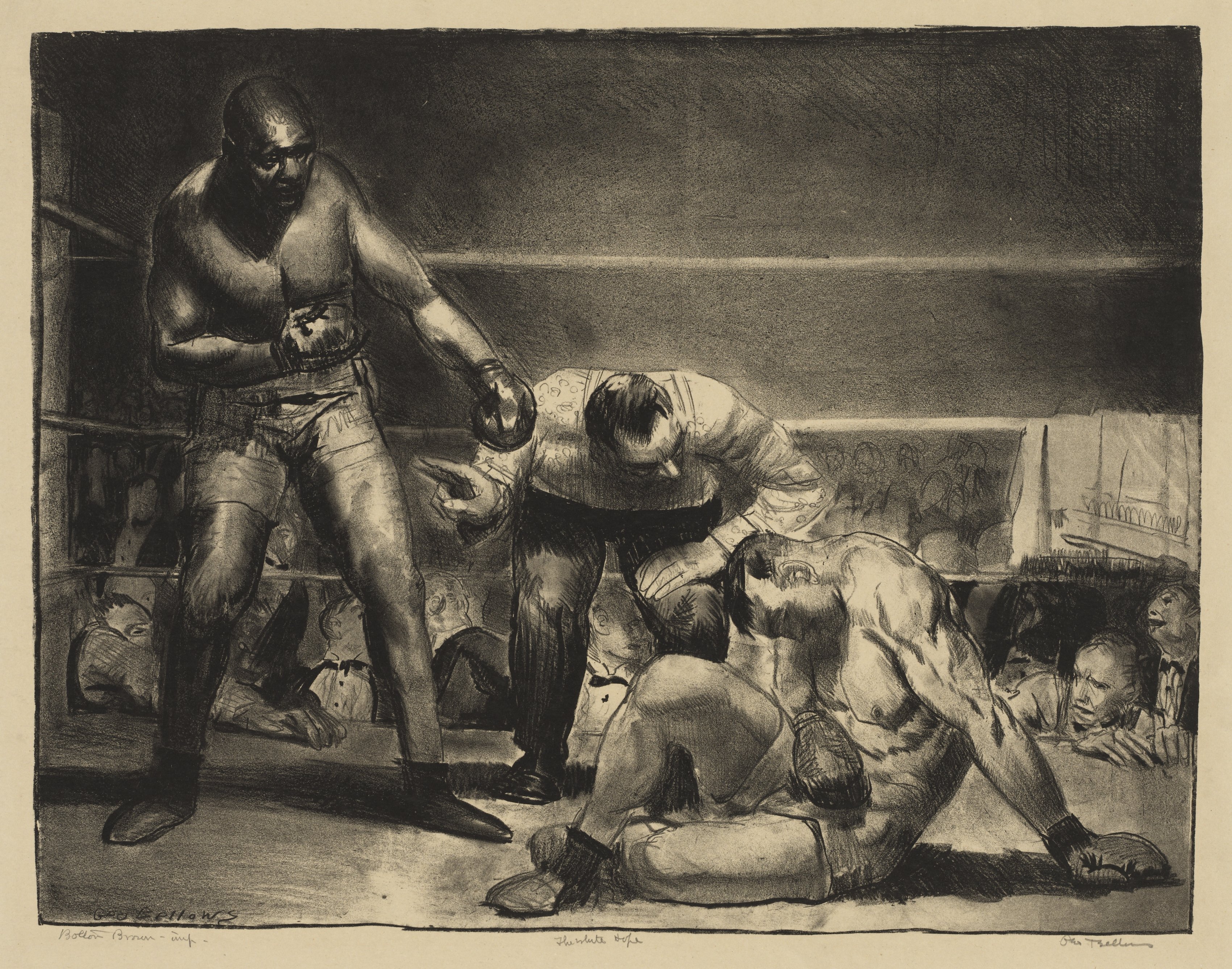 George Bellows, The White Hope