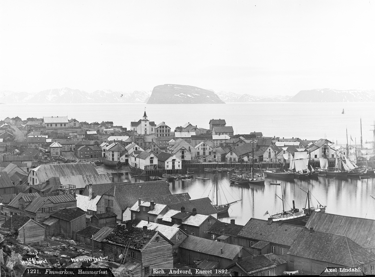 Axel Lindahl, Prot: Finmarken. Panorama af Hammerfest I