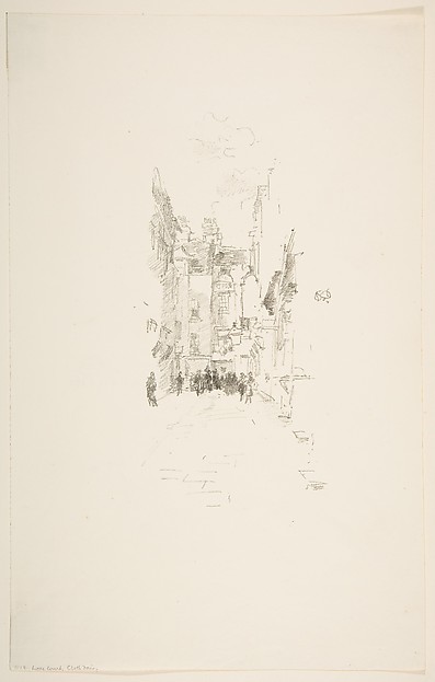 James McNeill Whistler, Little Court, Cloth Fair