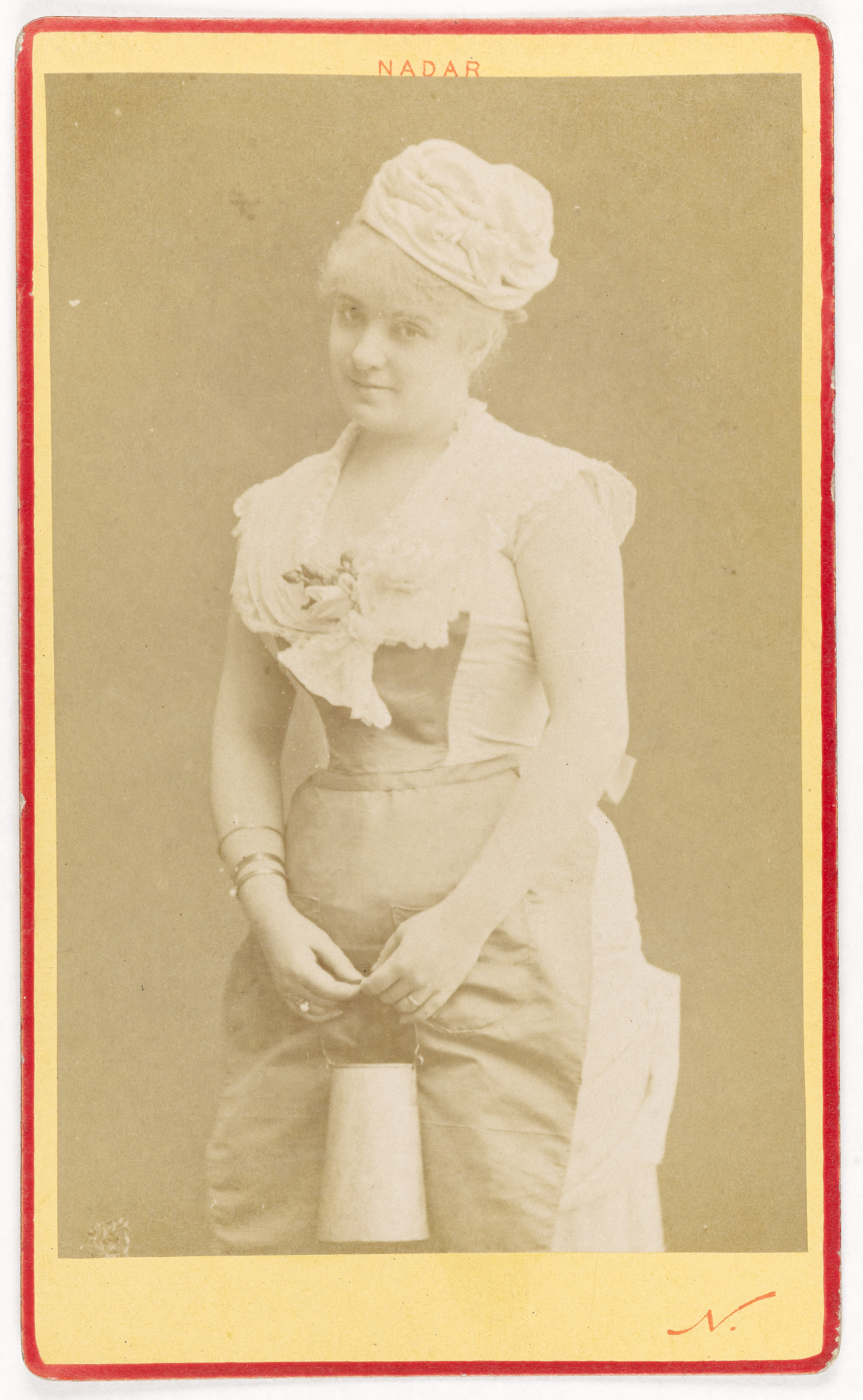 Atelier Nadar, Portrait de Théo, (Cécile Piccolo, épouse de Mr Vacher, dite), (1854-après 1901), (actrice)