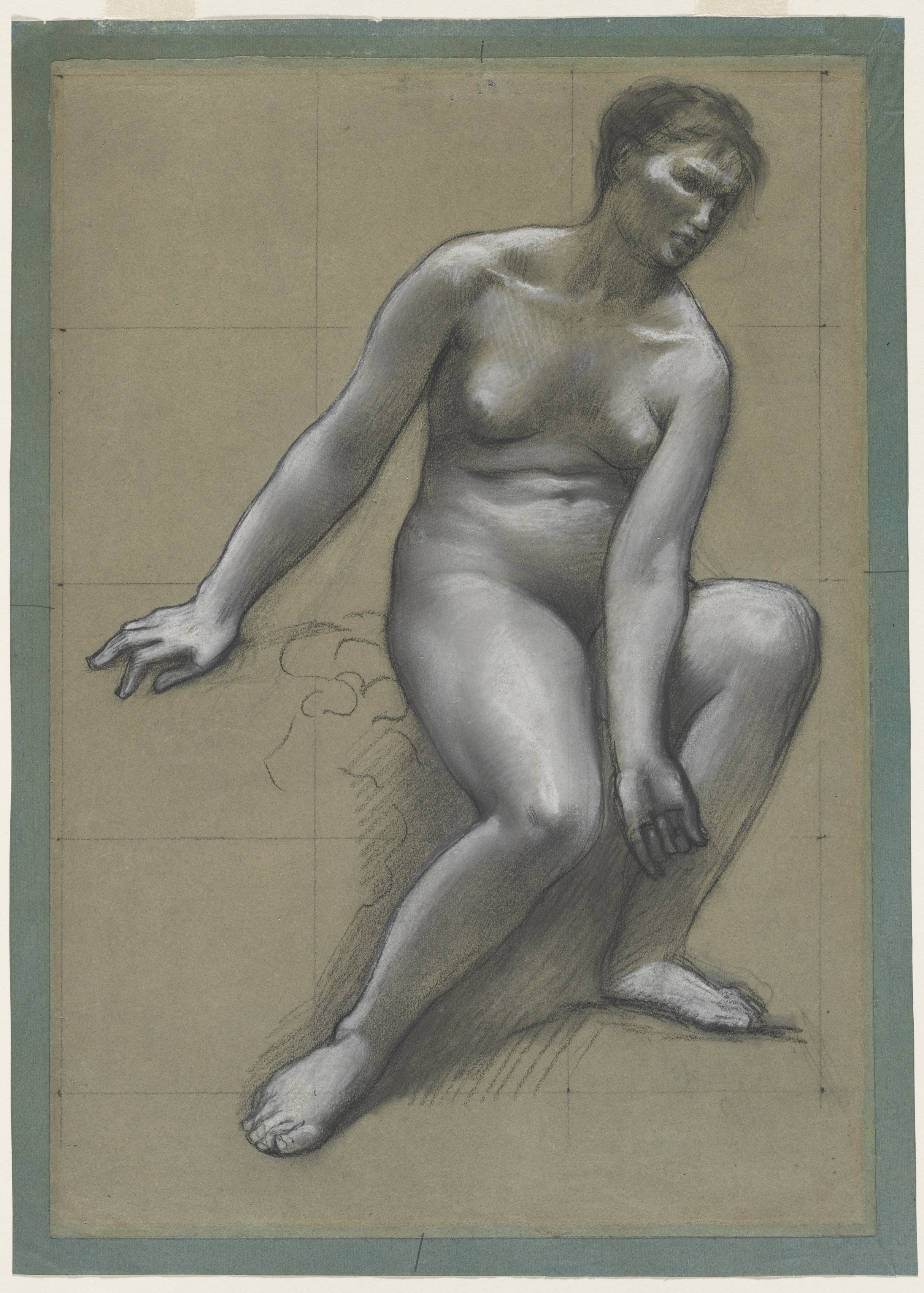 Pierre Puvis de Chavannes, Study for the Mother in The Fisherman's Family
