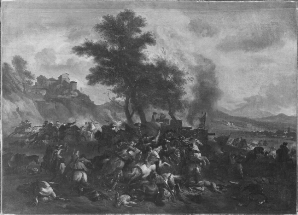 Jan van Huchtenburg, Prins Eugens slag ved Schellenberg