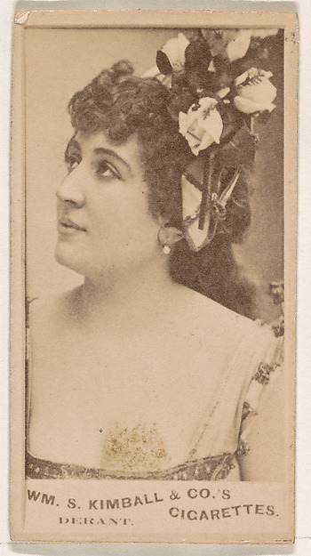 William S. Kimball & Company, Miss Derant, from the Actresses series (N203) issued by Wm. S. Kimball & Co.