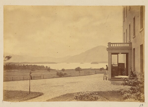 Unknown, [View of The Victoria Hotel and the Lakes of Killarney]