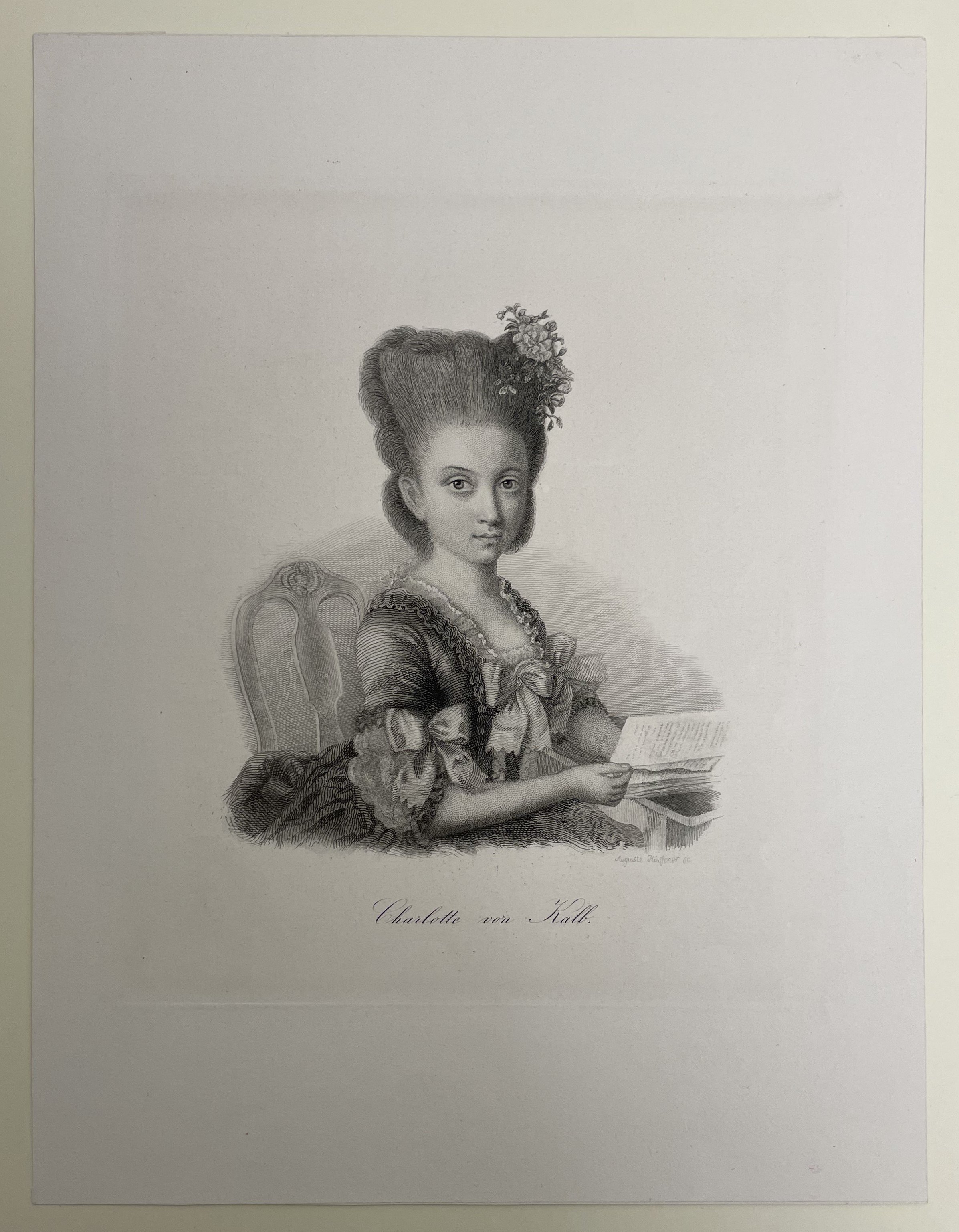 Auguste Hüssener, Kalb, Charlotte von, geb. Marschalk von Ostheim