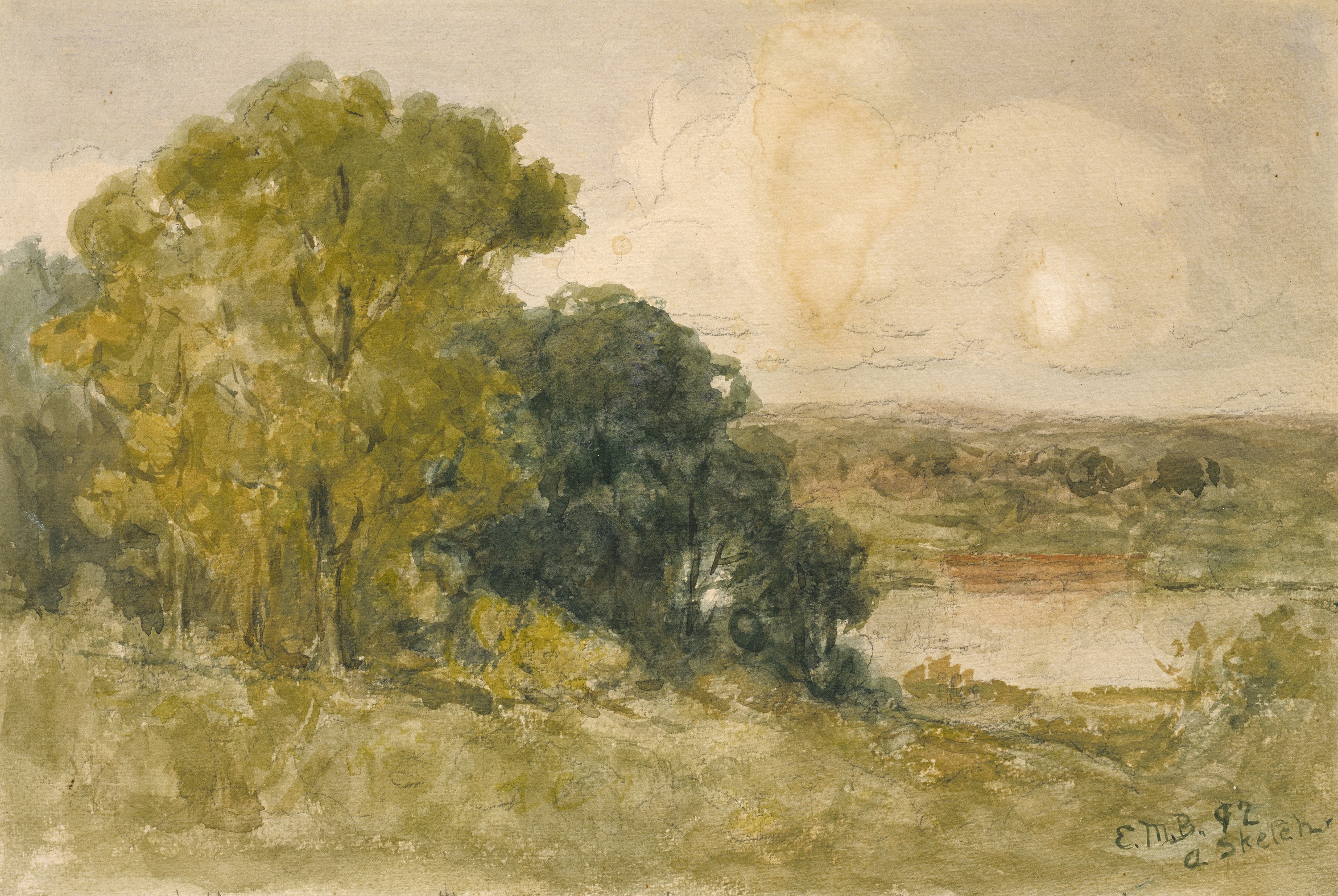 Edward Mitchell Bannister, On the Seekonk