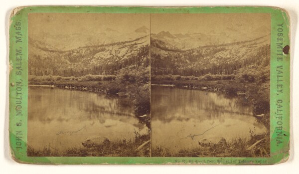 John S. Moulton, Mt. Lvell [sic], from the head of Tolumne [sic] Valley. [Yosemite Valley, California]