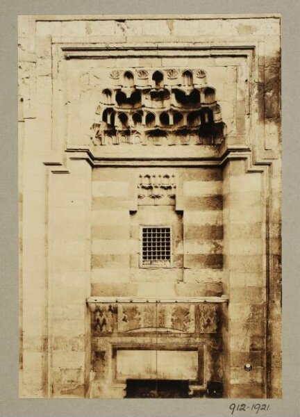 K.A.C. Creswell, Entrance portal of the mosque of Jawhar al-Lala, Cairo