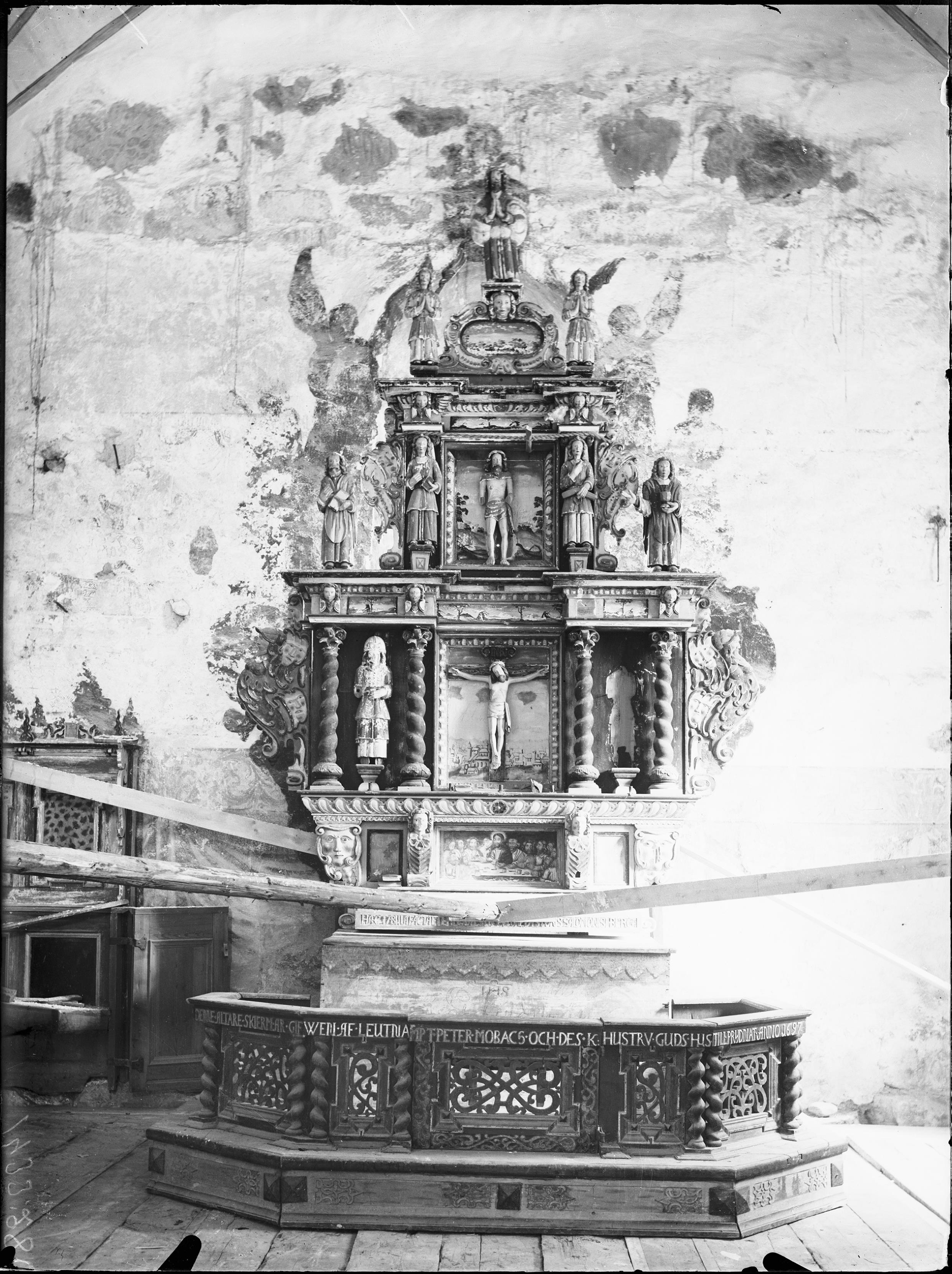 Oscar Svensson, Ragunda gamla kyrka