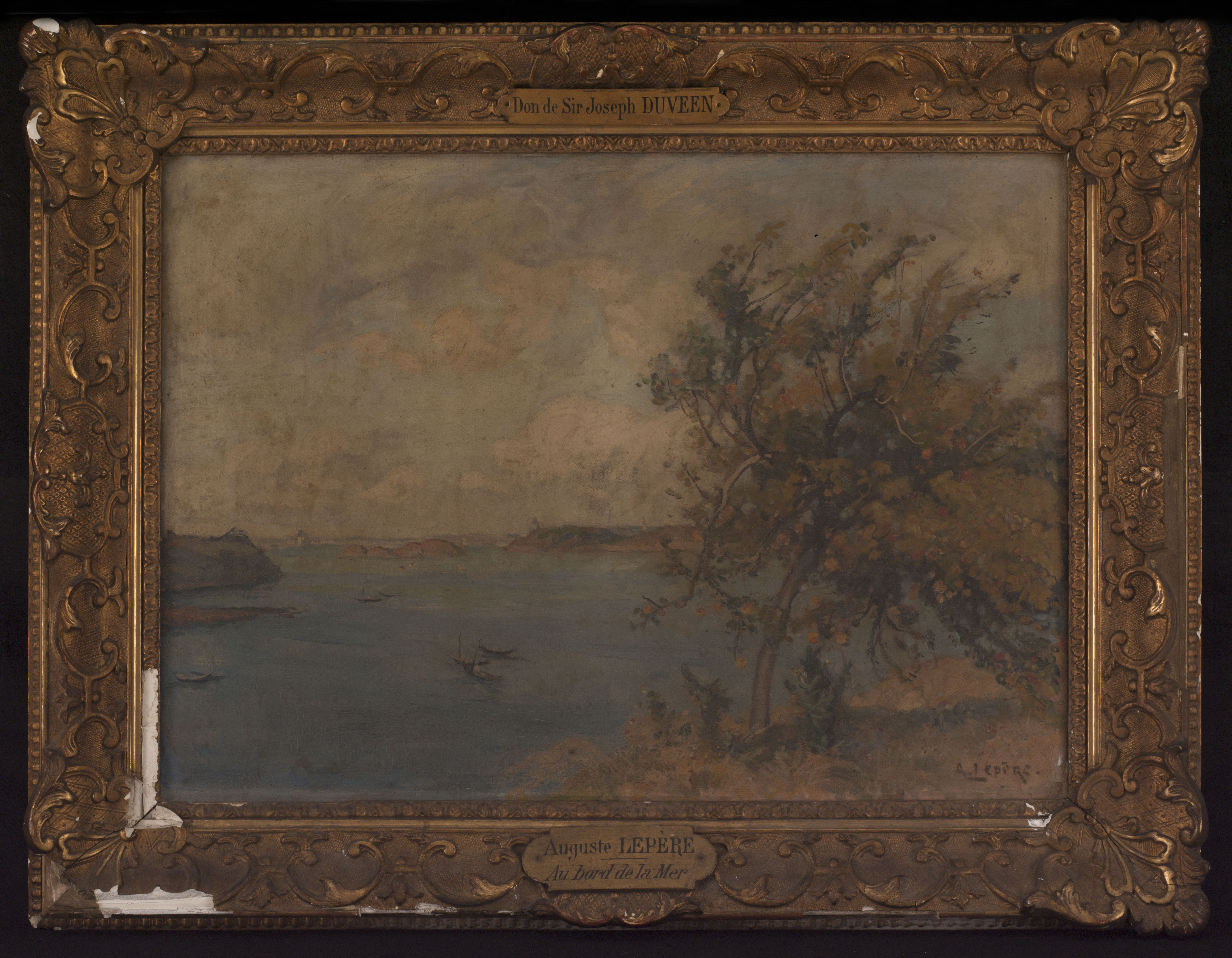 Auguste Lepère, Au bord de la mer