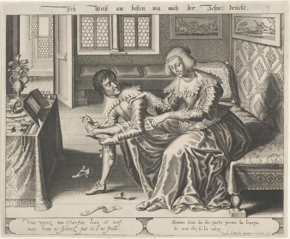 Jacob van der Heyden, Ich weiß am besten wa mich der Schuch drückt.
