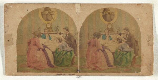 New York Stereoscopic Company, A family Breakfast.