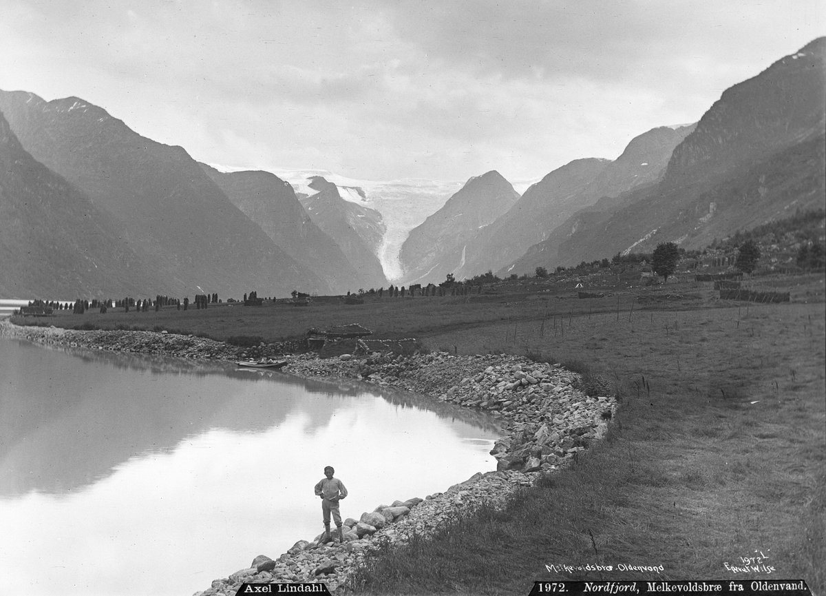 Axel Lindahl, Prot: Melkevoldsbræ fra Oldenvandet