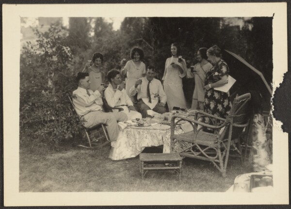 Louis Fleckenstein, [Garden Party]
