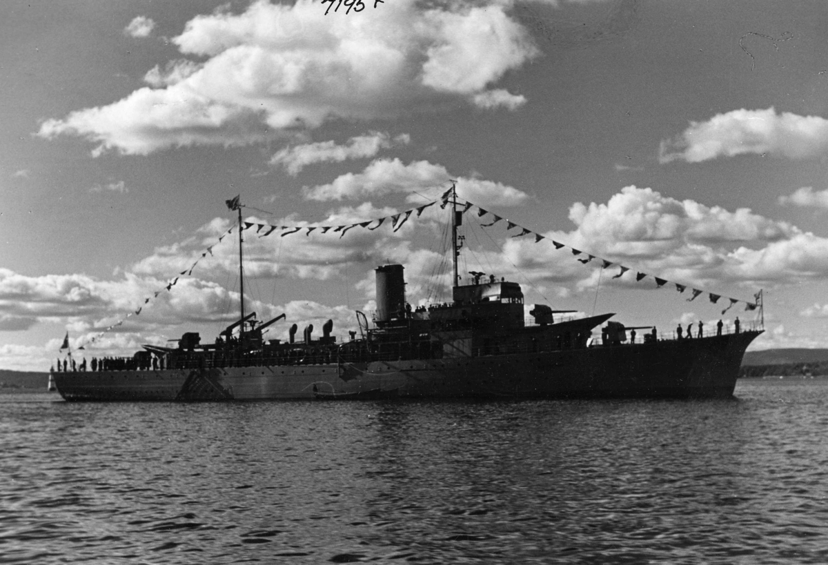 Anders Beer Wilse, Marinen