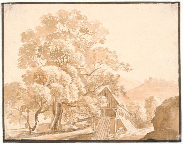 J.P. Møller, En mølle ved Lausanne