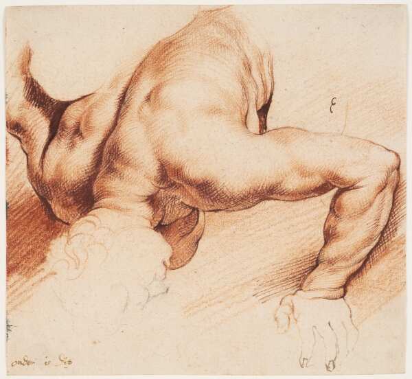Willem Panneels, Brydere. Antik skulpturgruppe. Nederste figur