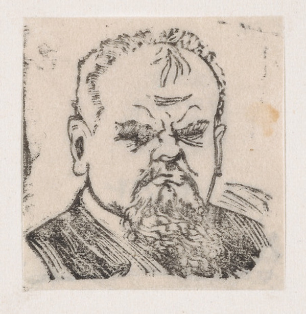José Guadalupe Posada, A man wearing an angry expression