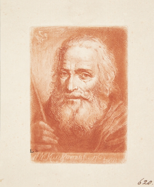 Angelica Kauffmann, Den skæggede gamle mand