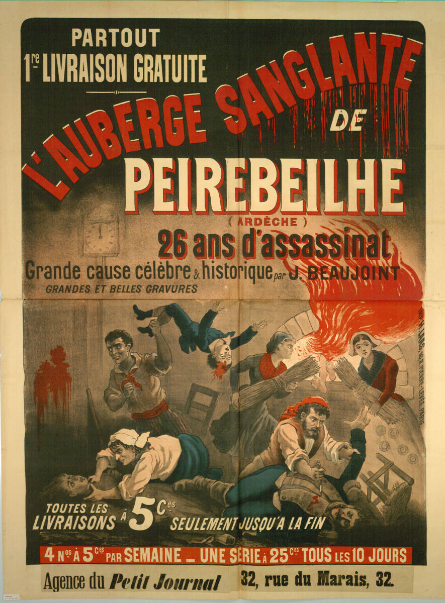 Anonym, L'AUBERGE SANGLANTE DE PEIREBEILHE; par J. BEAUJOINT; Agence du Petit Journal