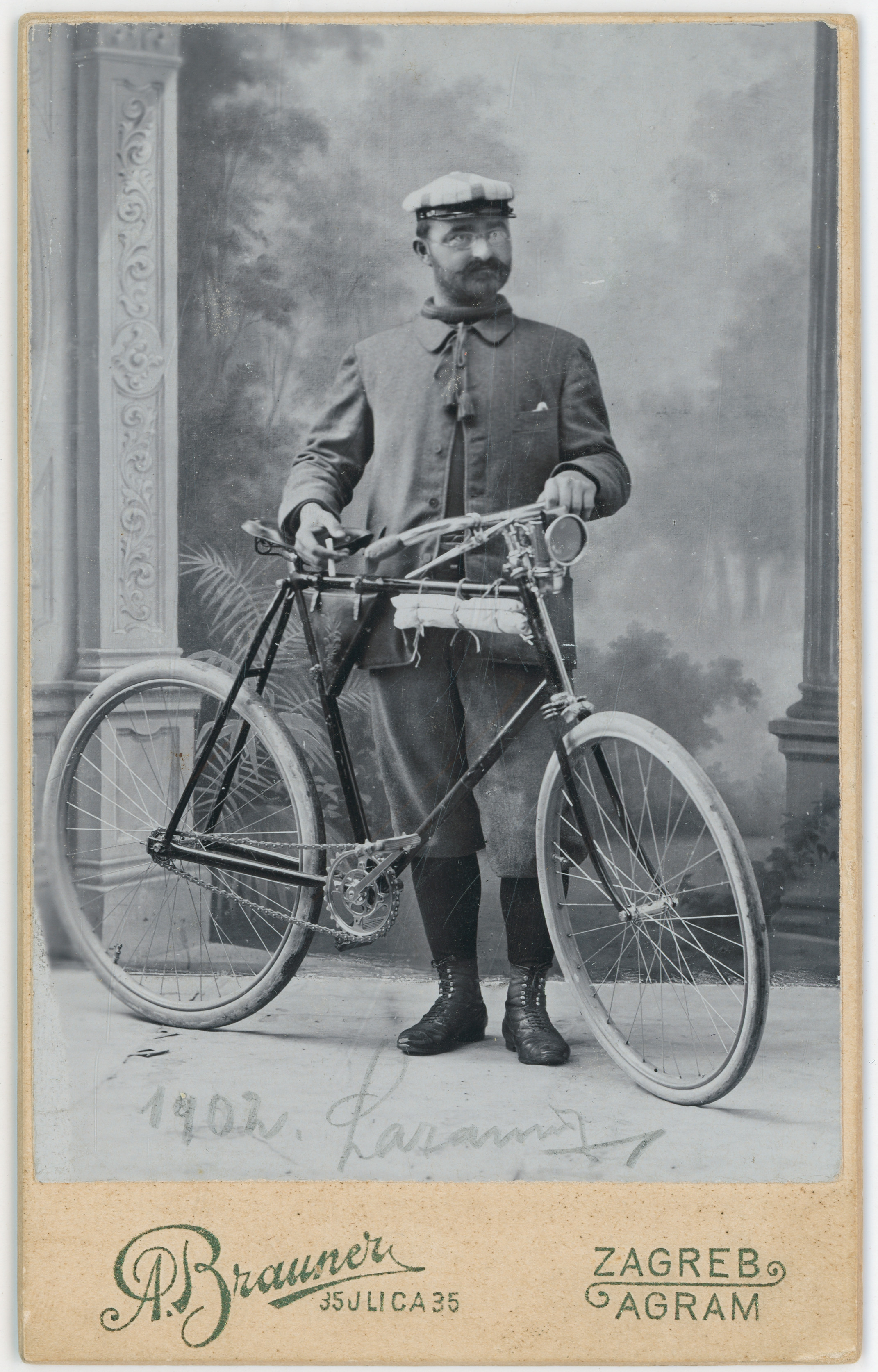Arnold Brauner, Biciklist