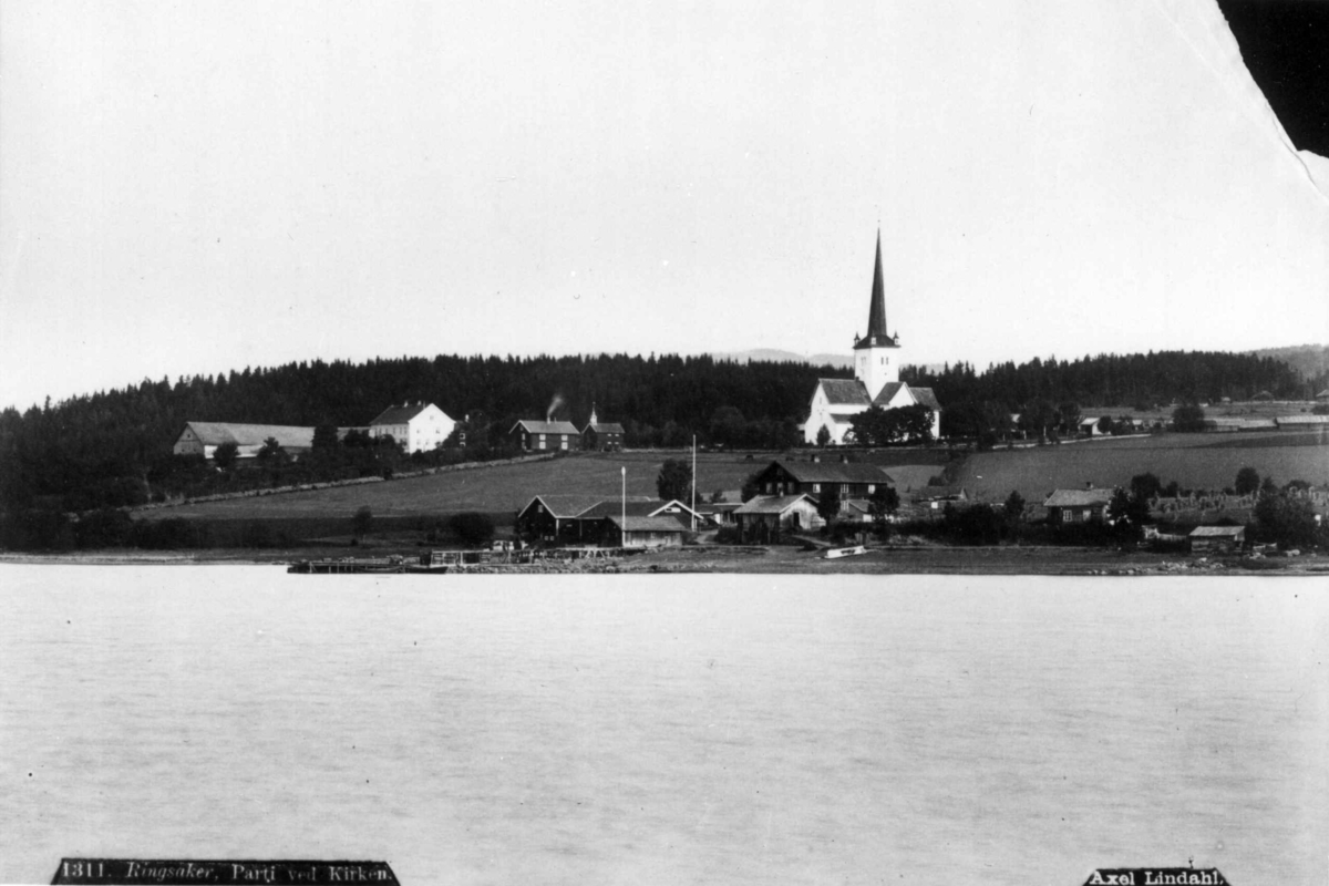 Axel Lindahl, Ringsaker kirke