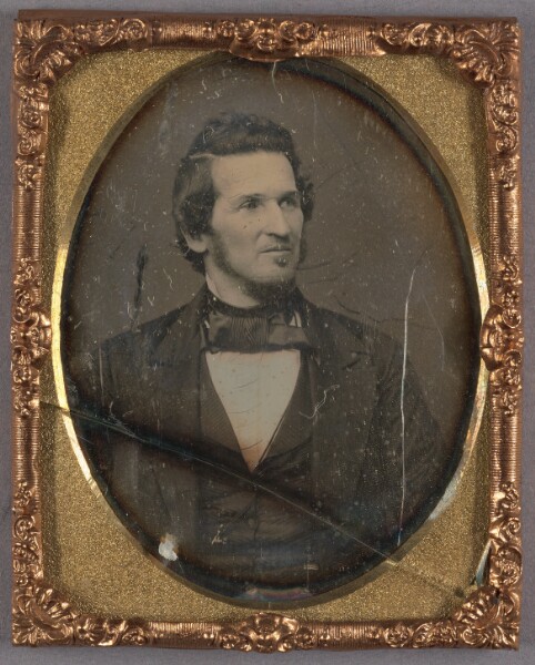 Unknown, [Portrait of a Man with chin beard]