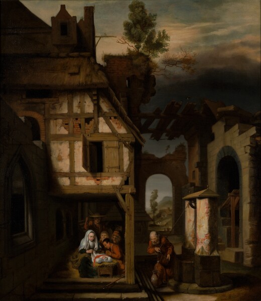 Nicolaes Maes, Adoration of the Shepherds