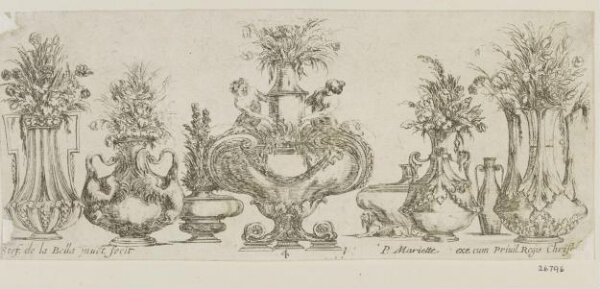 Stefano della Bella, Raccolta di Vasi diversi di Stef. de la Bella Fiorentino