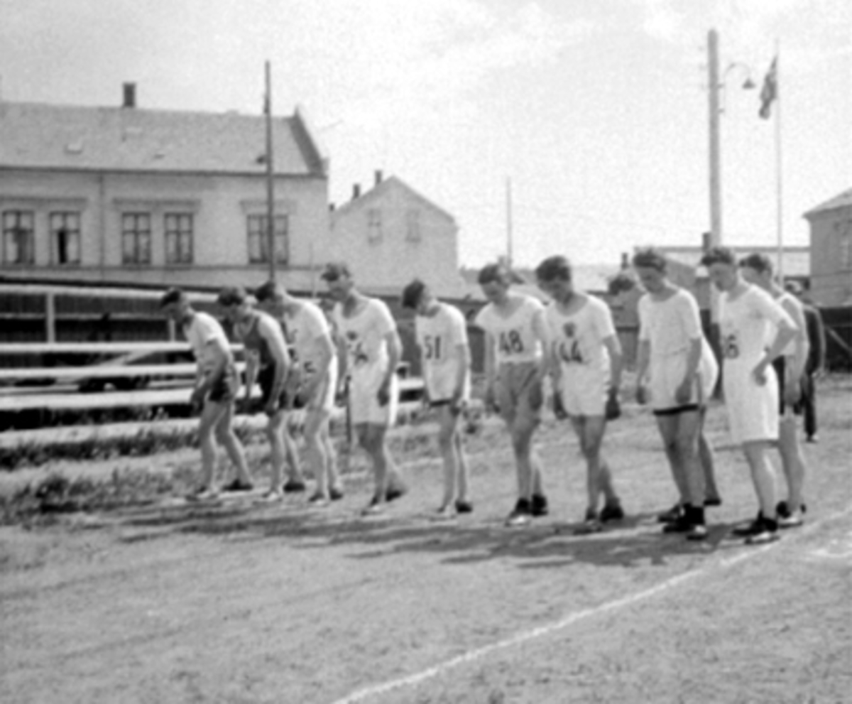 Anno Domkirkeodden, GRUPPE, LØPERE, STARTSTREKEN, STEVNE, HAMAR STADION