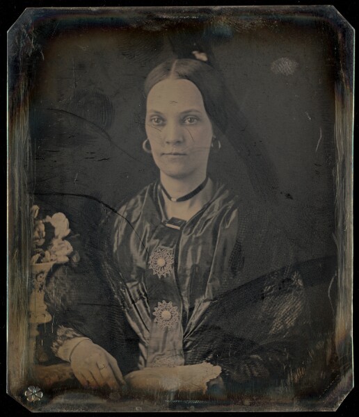 Unknown, [Portrait of a Seated Woman]