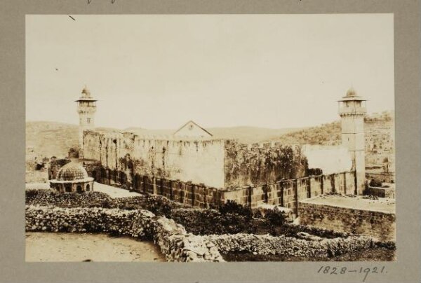 K.A.C. Creswell, al-Haram al-Ibrahimi, Hebron