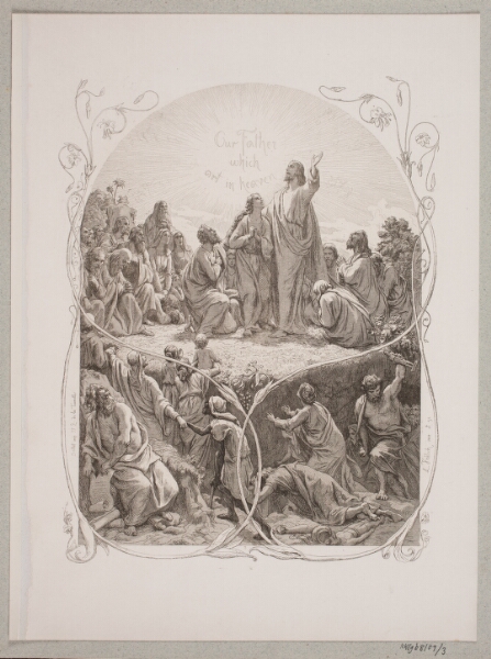 Lorenz Frølich, Illustration til "The Lord's Prayer"