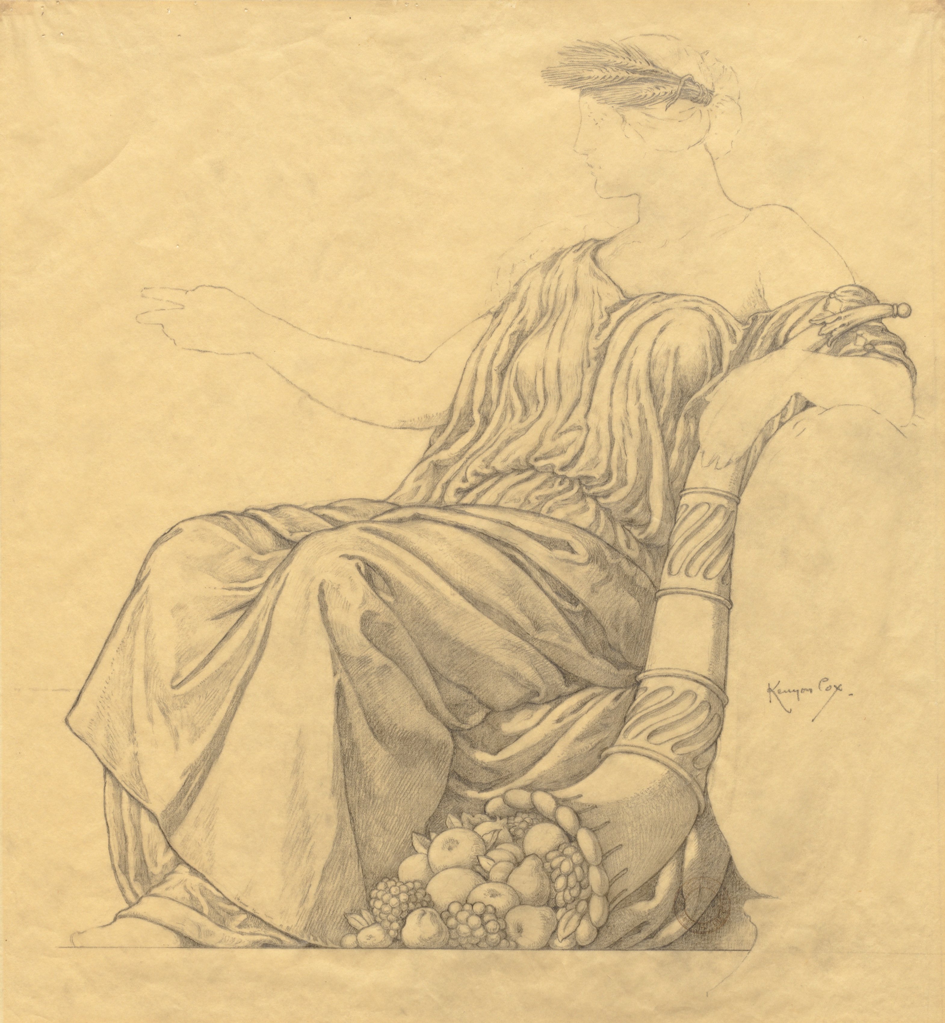 Kenyon Cox, Sketch