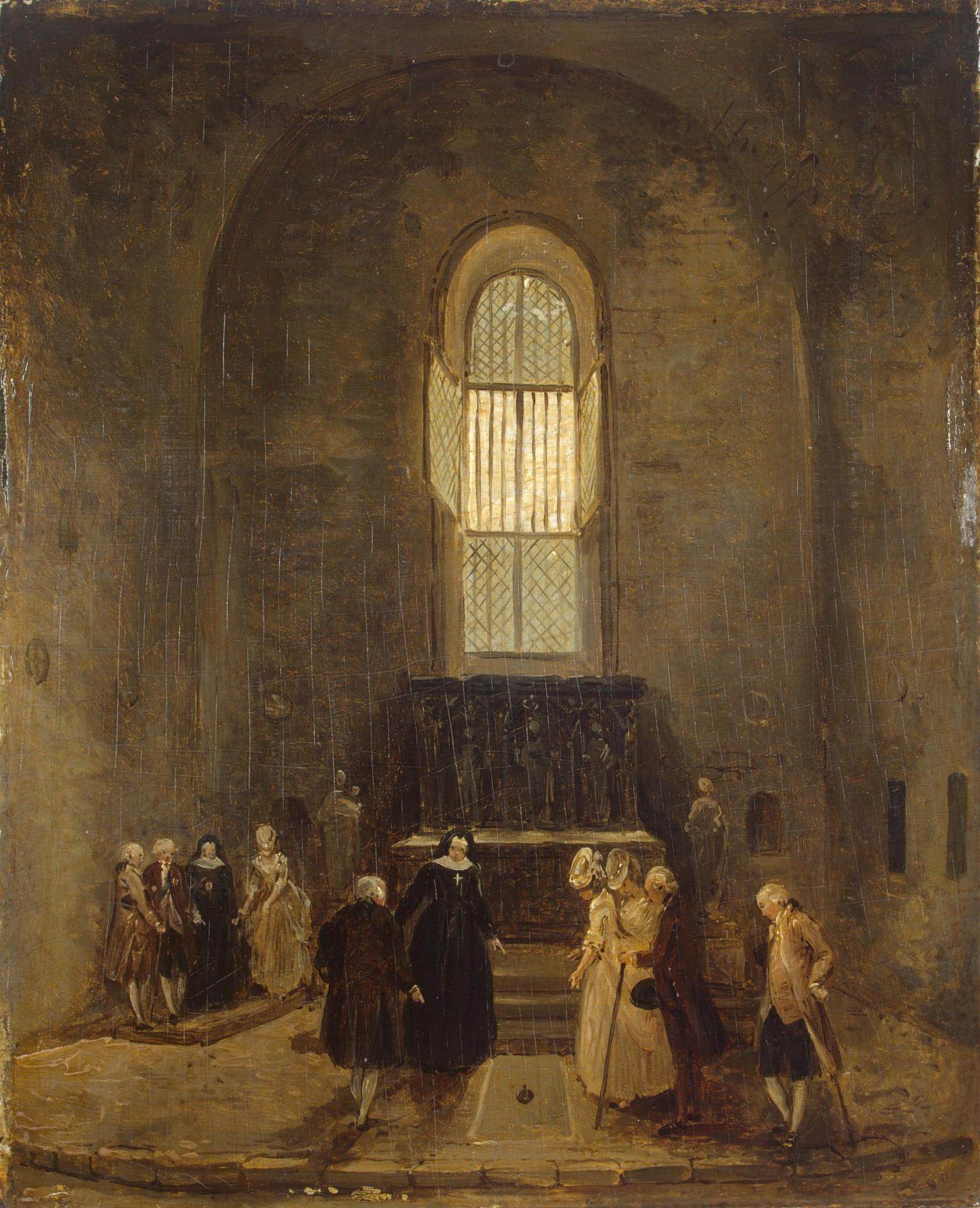 Hubert Robert, Examining an Old Church