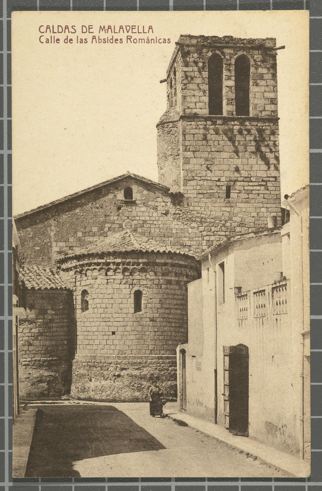 Desconegut, Caldas de Malavella. Calle de las Absides Románicas